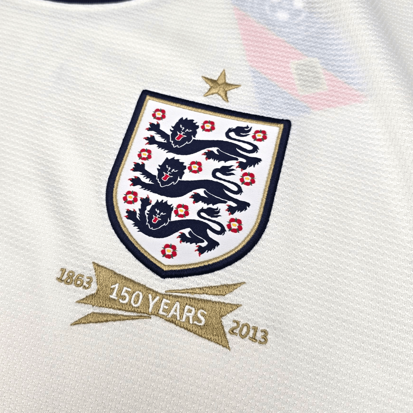 2013/14 England Home Football Shirt (M) Nike #4 Gerrard