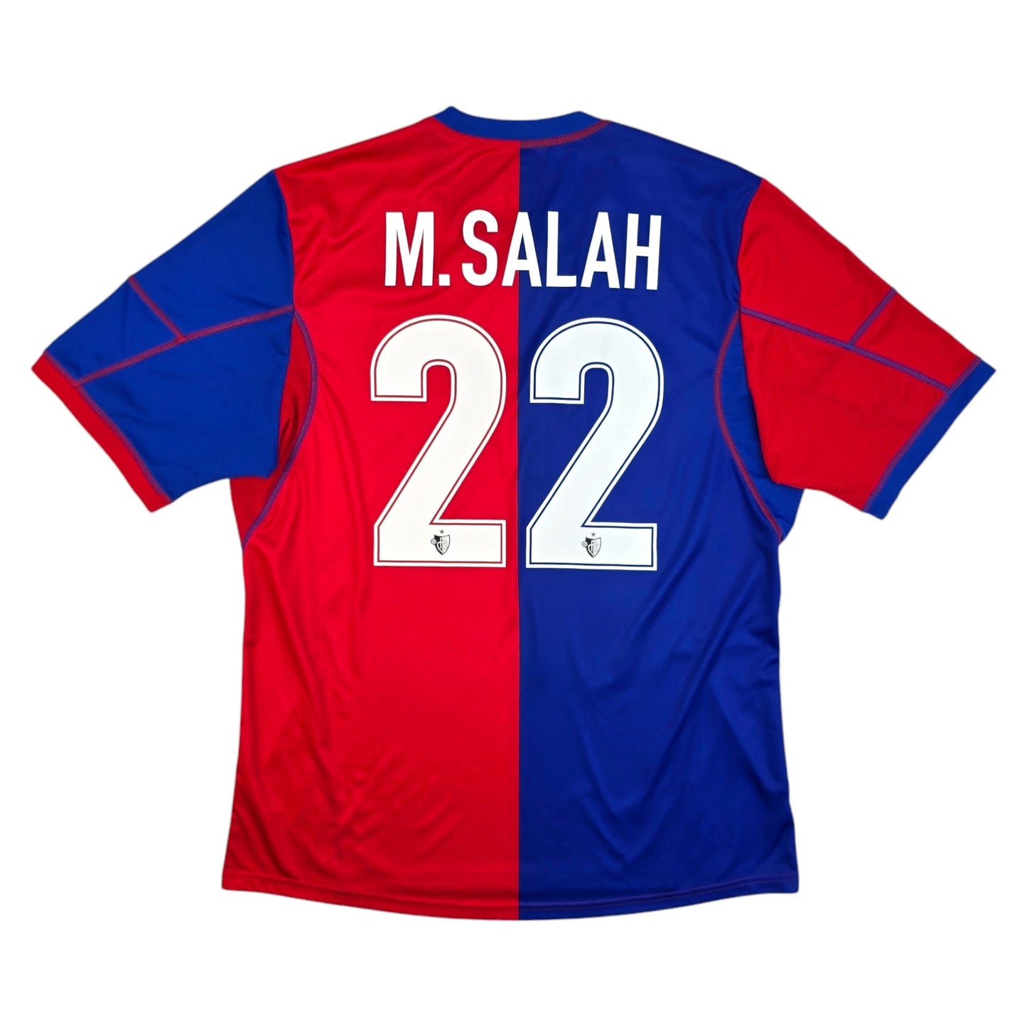 2013/14 FC Basel Home Football Shirt (XL) Adidas #22 Salah