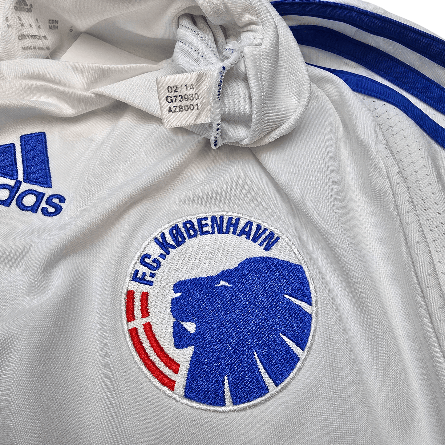 2013/14 FC Copenhagen Home Football Shirt (M) Adidas