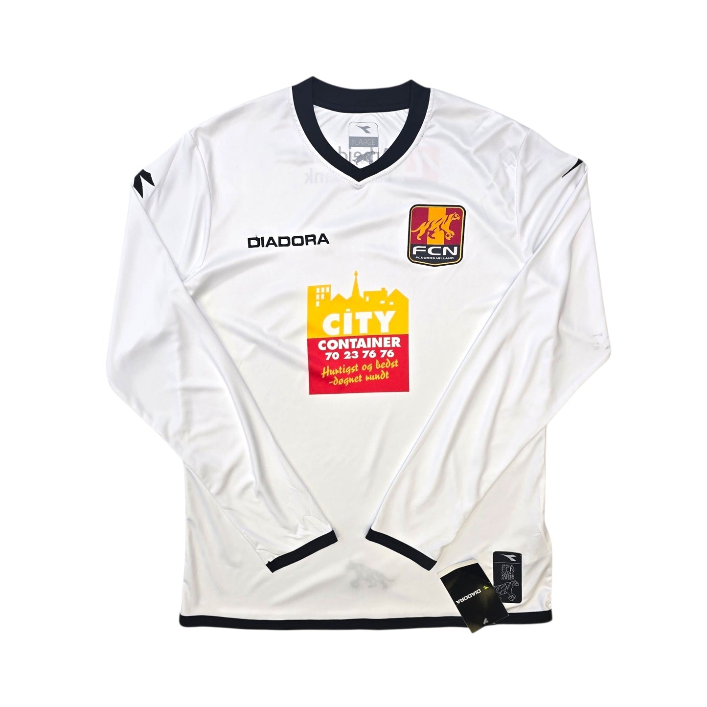 2013/14 FC Nordsjaelland Goal Keeper Football Shirt (L) Diadora (BNWTs)