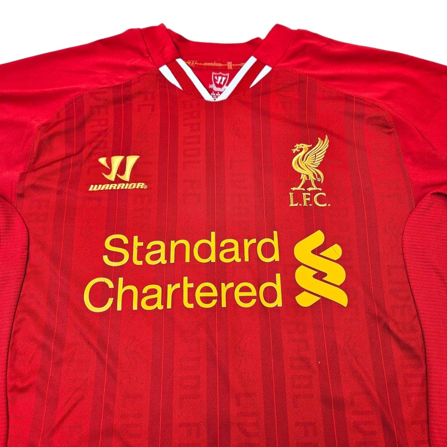 2013/14 Liverpool Home Football Shirt (L) Warrior #7 Suarez