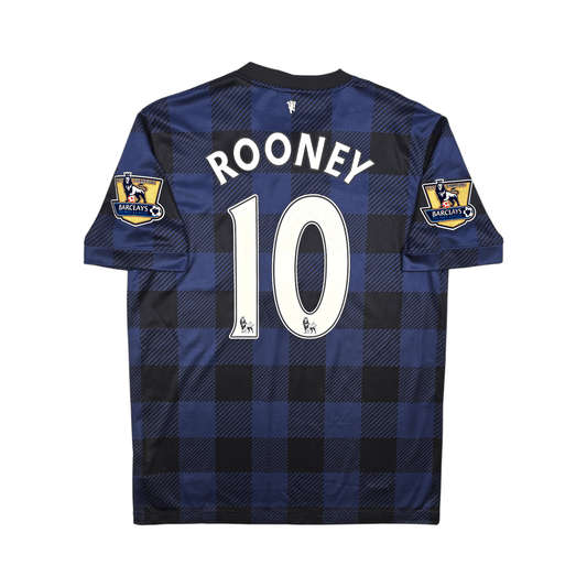 2013/14 Manchester United Away Football Shirt (L) Nike #10 Rooney
