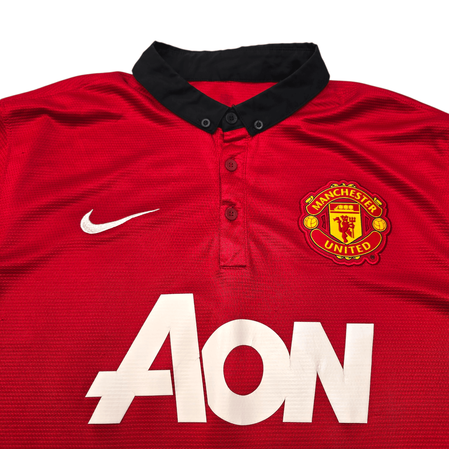 2013/14 Manchester United Home Football Shirt (L) Nike #10 Rooney
