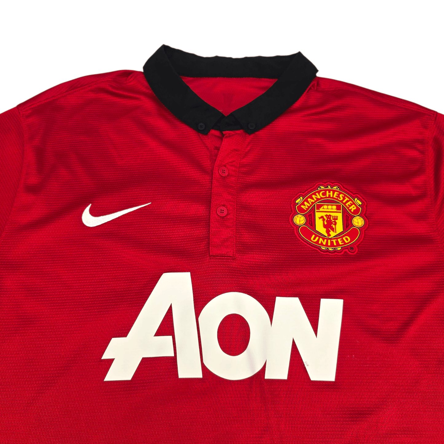 2013/14 Manchester United Home Football Shirt (XL) Nike #10 Rooney
