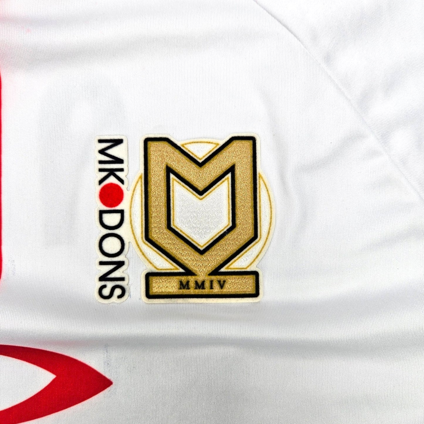 2013/14 MK Dons Home Football Shirt (L) Sondico #14 Alli