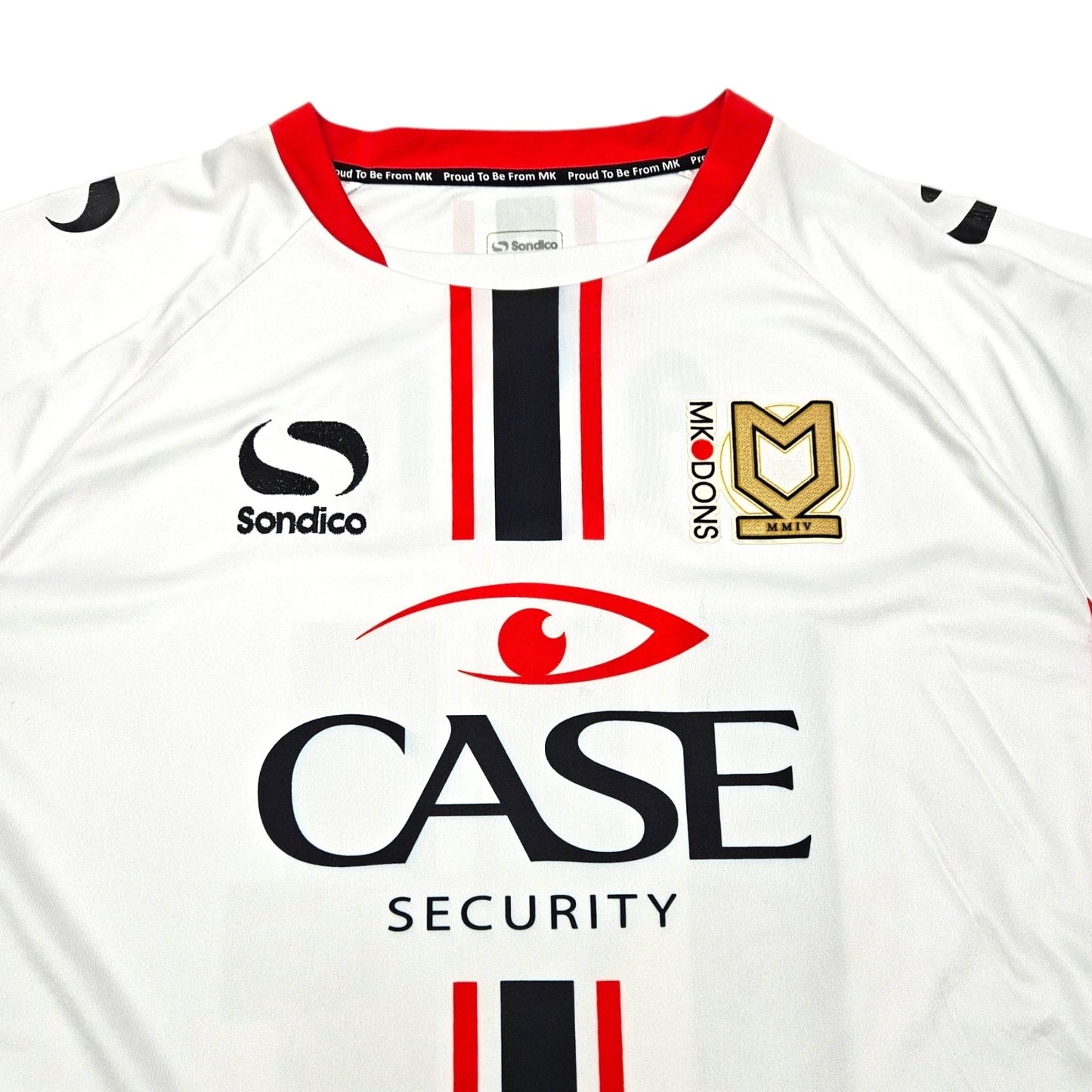 2013/14 MK Dons Home Football Shirt (L) Sondico #14 Alli