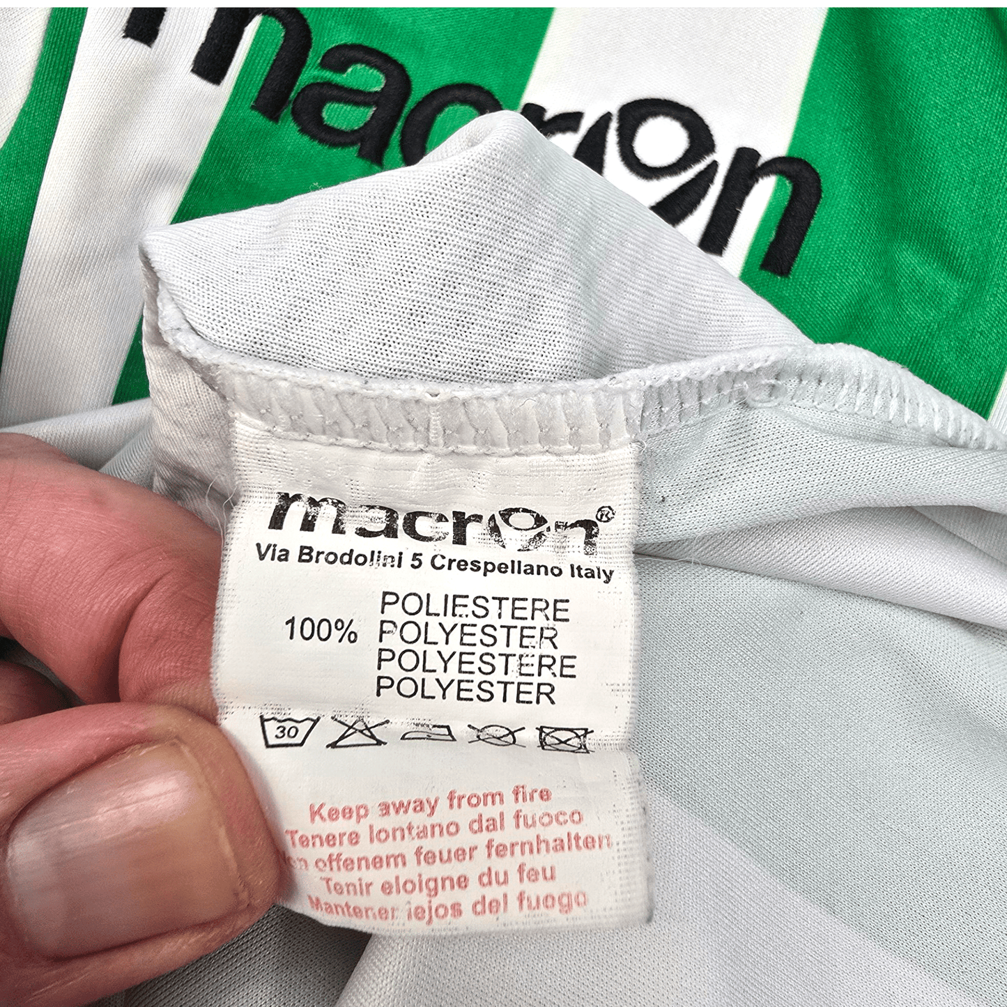 2013/14 Real Betis Home Football Shirt (M) Macron