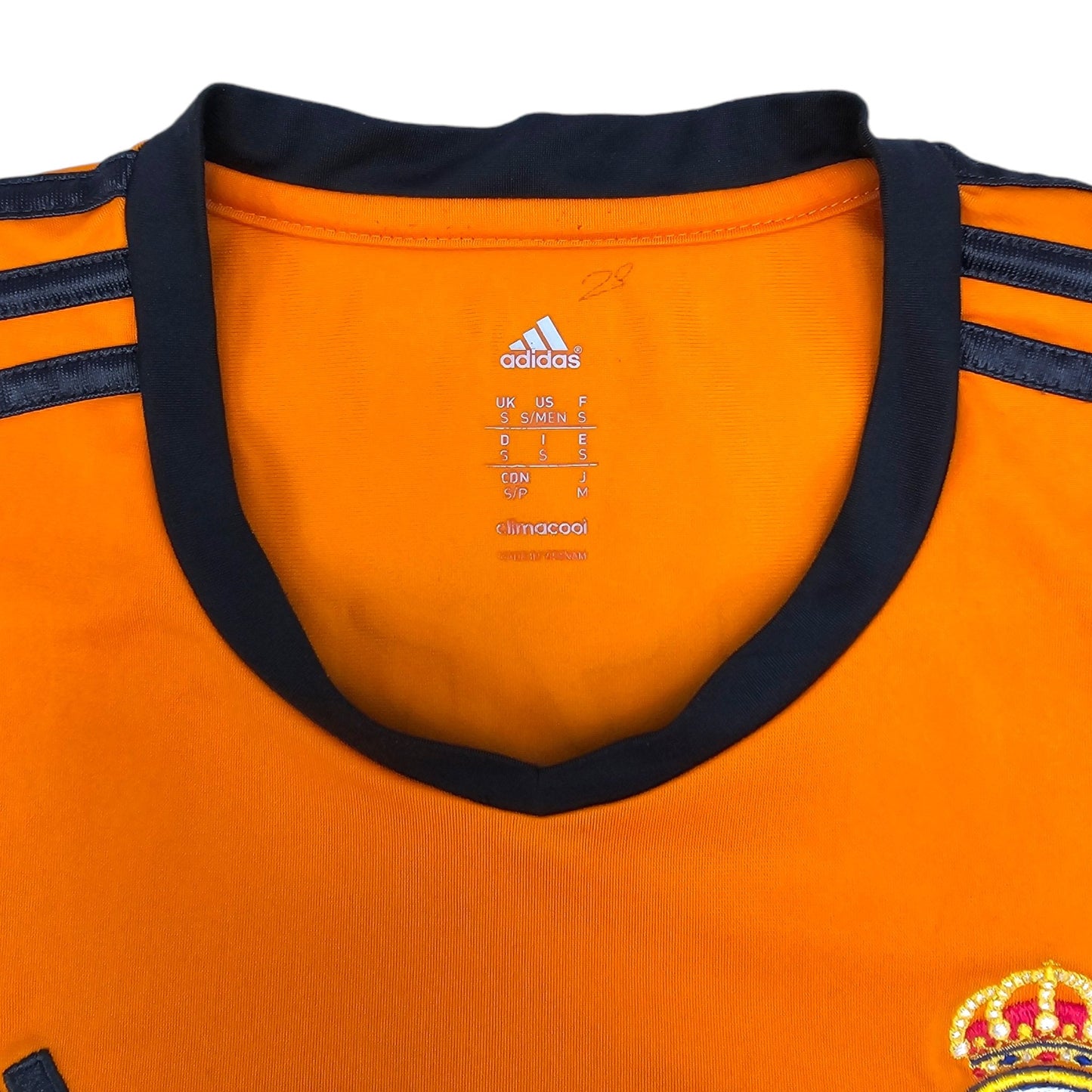 2013/14 Real Madrid Third Football Shirt (S) Adidas #9 Benzema