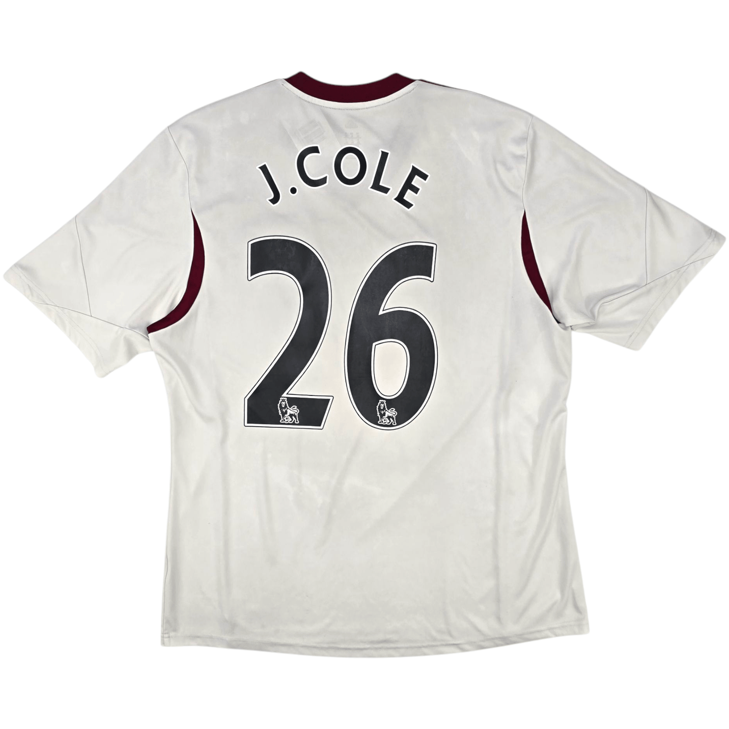 2013/14 West Ham United Away Football Shirt (XL) Adidas #26 J.Cole