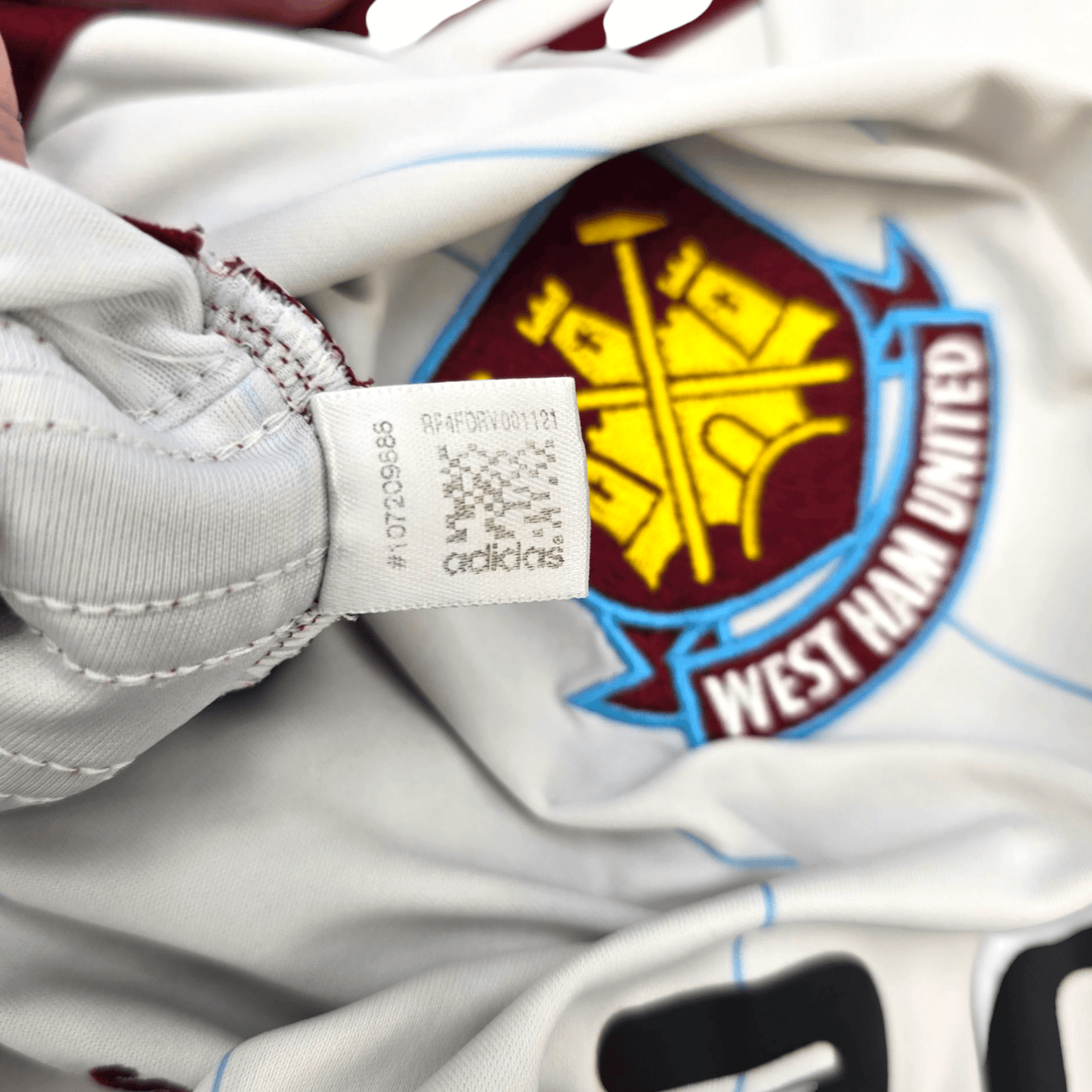 2013/14 West Ham United Away Football Shirt (XL) Adidas #26 J.Cole