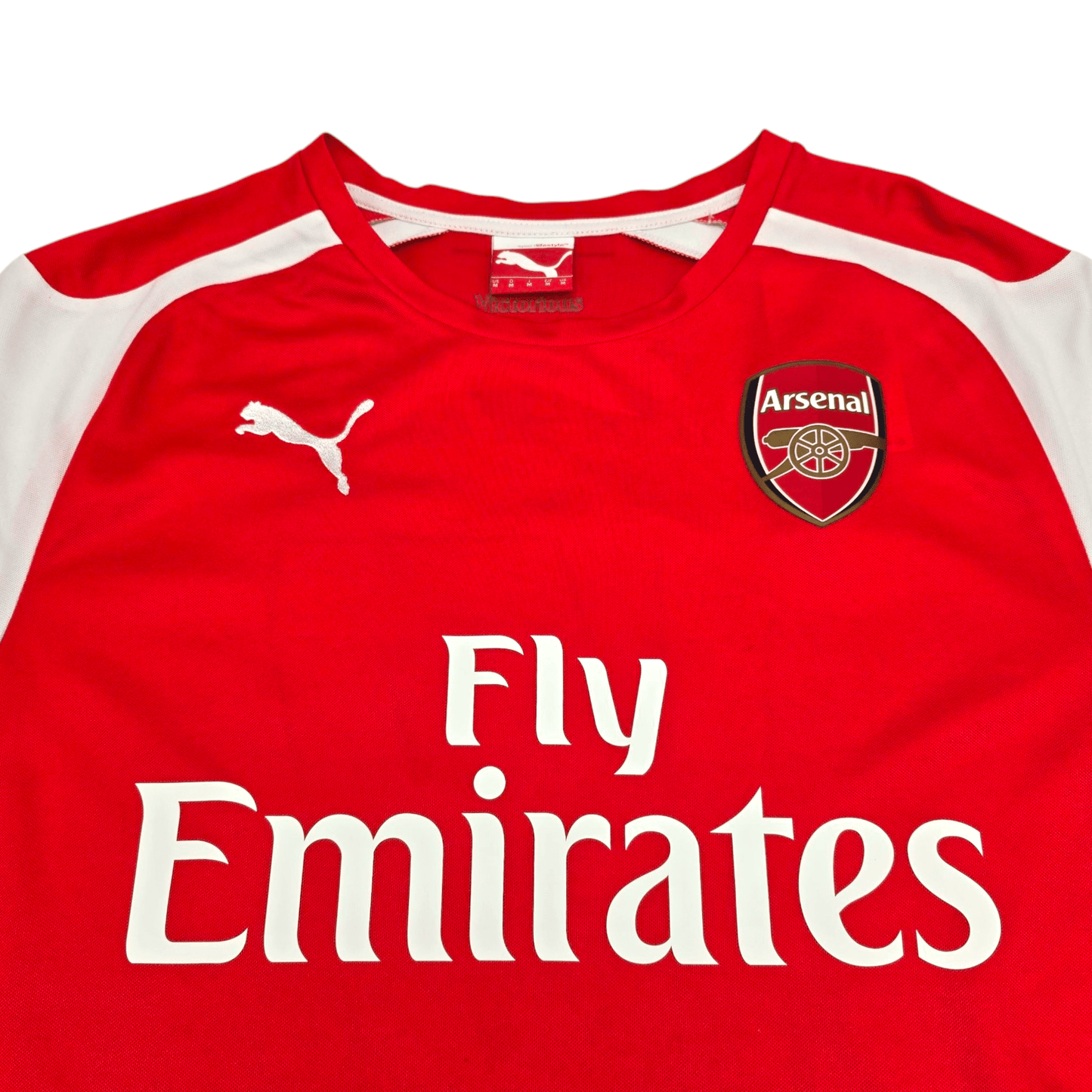 2014/15 Arsenal Home Football Shirt (M) Puma #17 Alexis