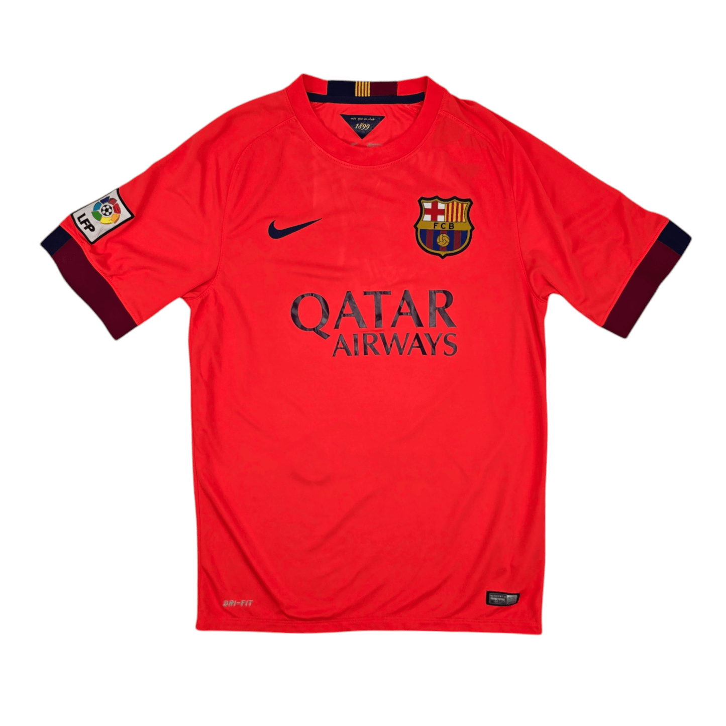 2014/15 Barcelona Away Football Shirt (M) Nike #9 Suarez