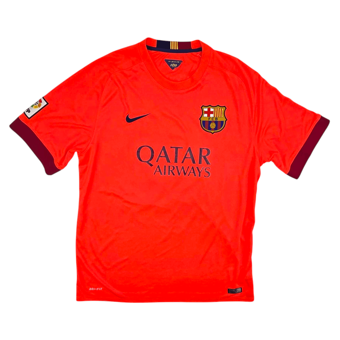 2014/15 Barcelona Away Football Shirt (XL) Nike #4 Rakitic