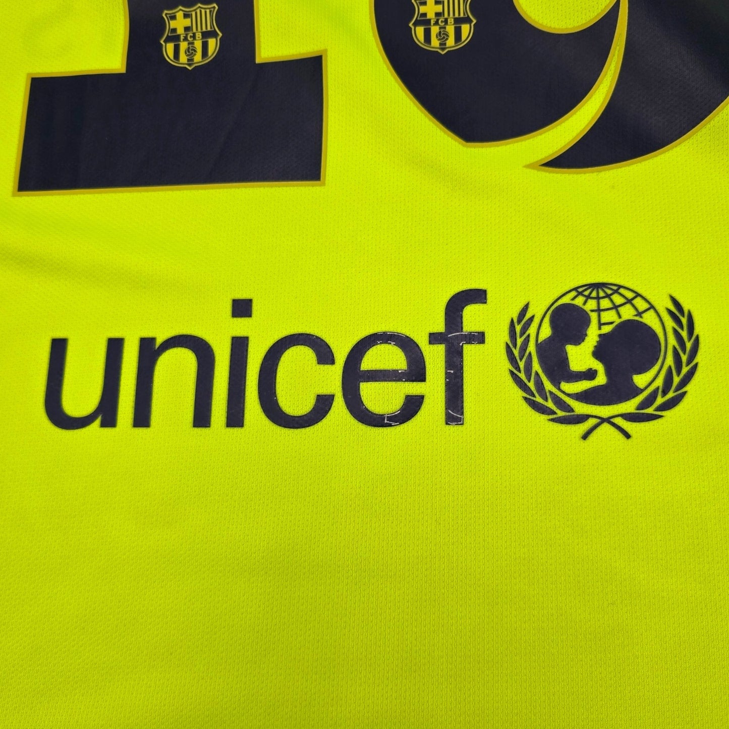 2014/15 Barcelona Third Football Shirt (S) Nike #10 Messi