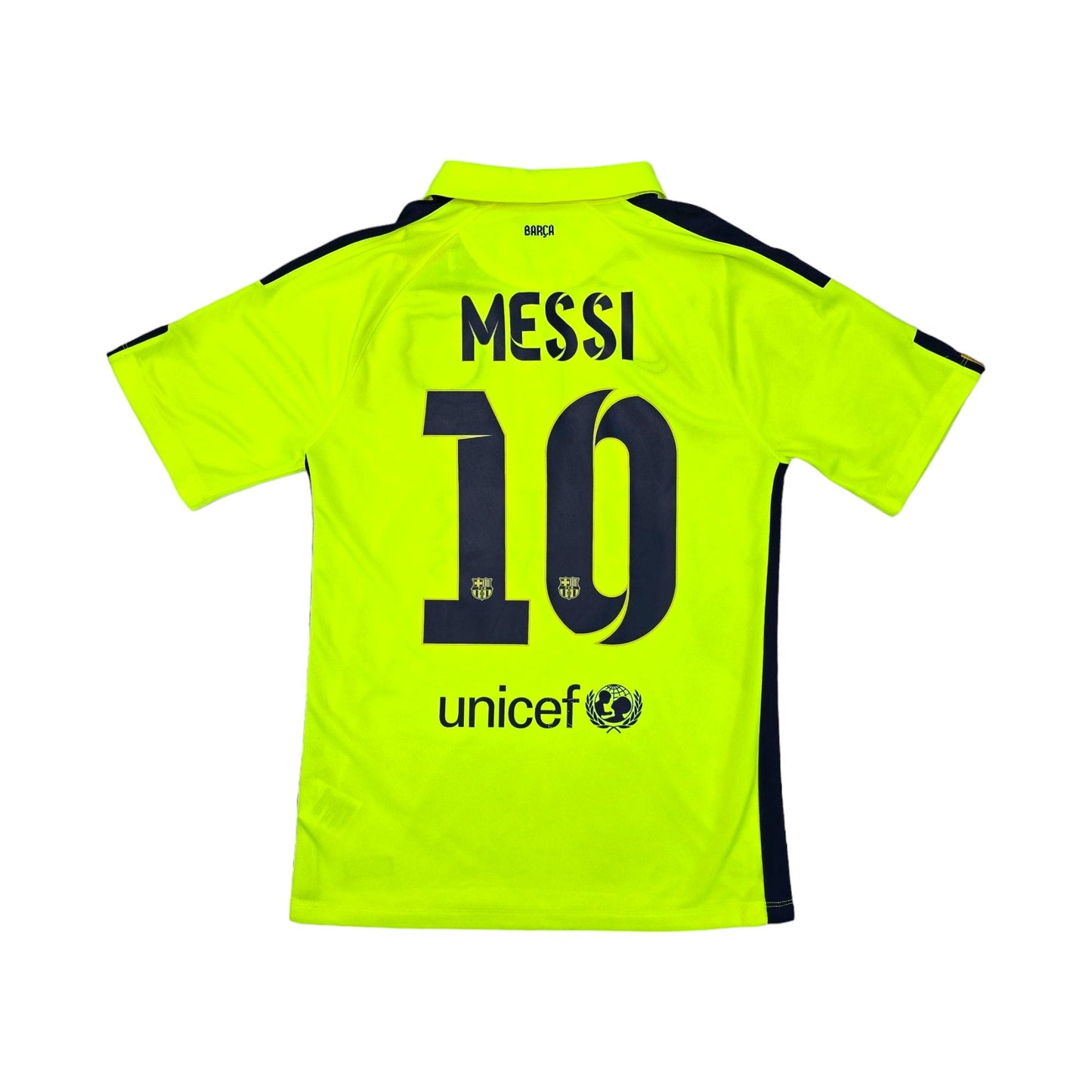 2014/15 Barcelona Third Football Shirt (S) Nike #10 Messi