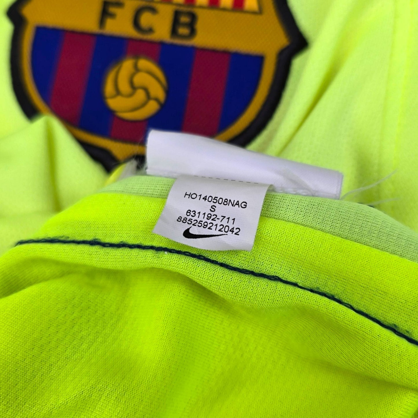 2014/15 Barcelona Third Football Shirt (S) Nike #10 Messi