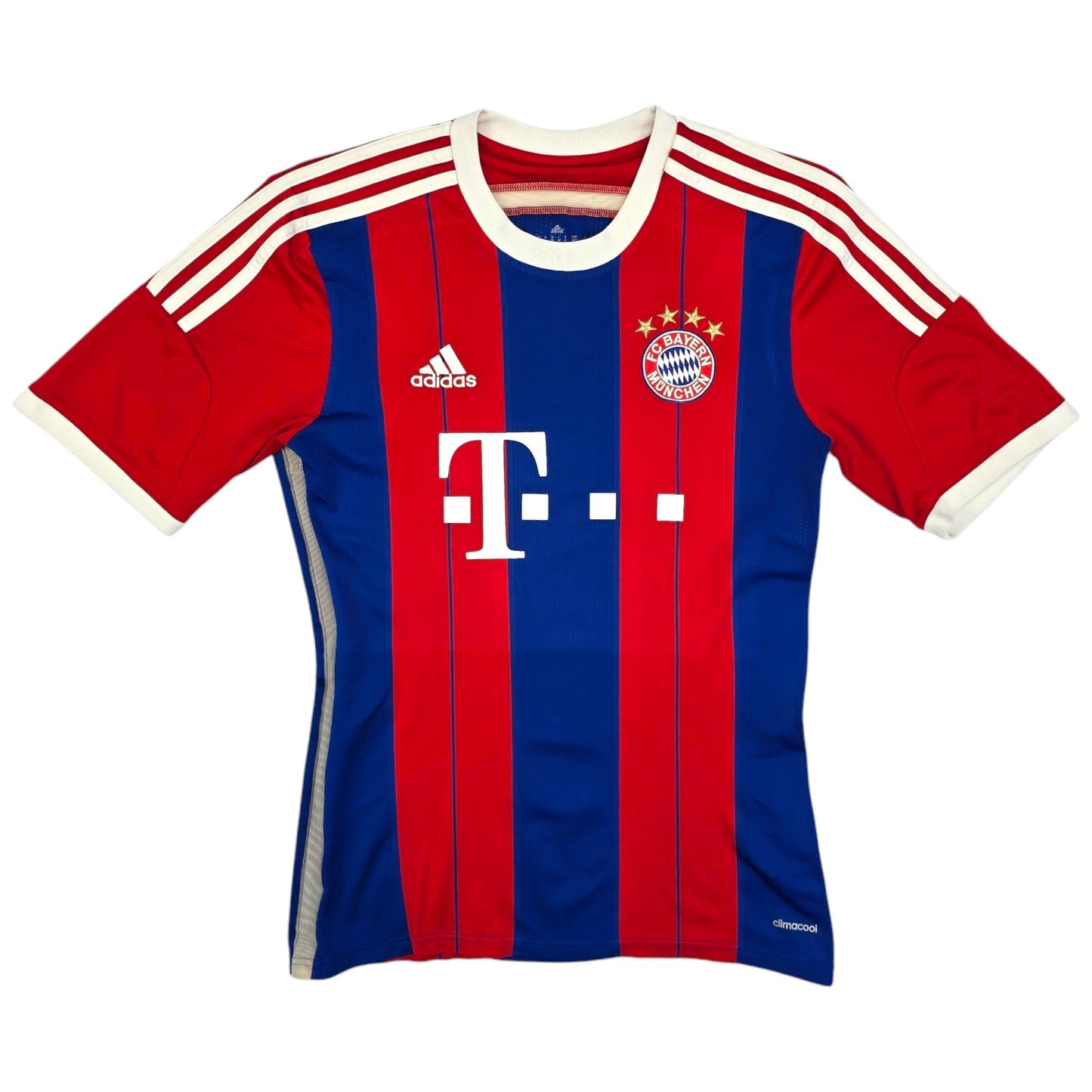 2014/15 Bayern Munich Home Football Shirt (M) Adidas #3 Alonso