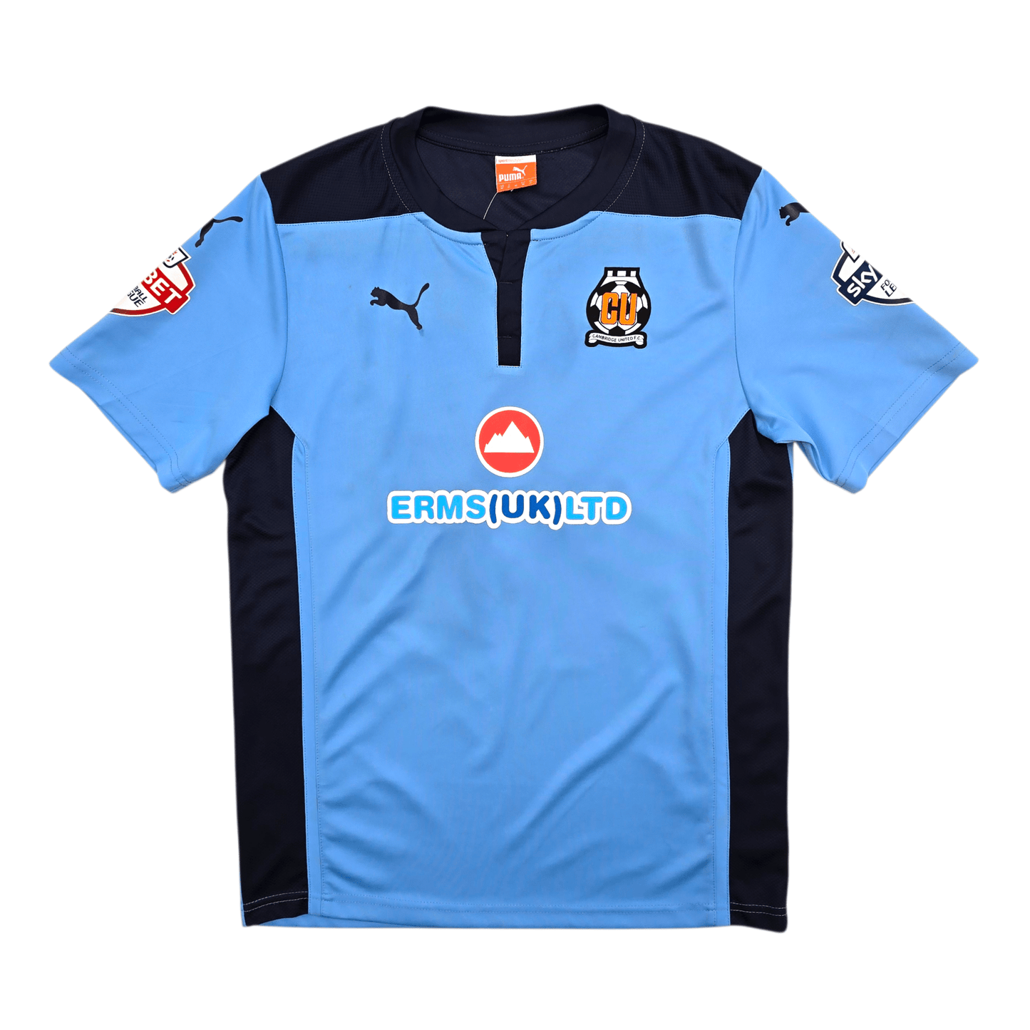 2014/15 Cambridge United Away Football Shirt (M) Puma #20 McGeehan (Matchworn)