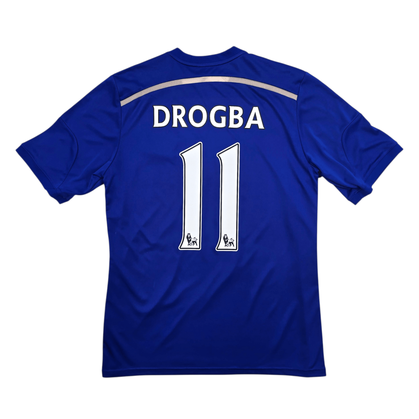 2014/15 Chelsea Home Football Shirt (L) Adidas #11 Drogba