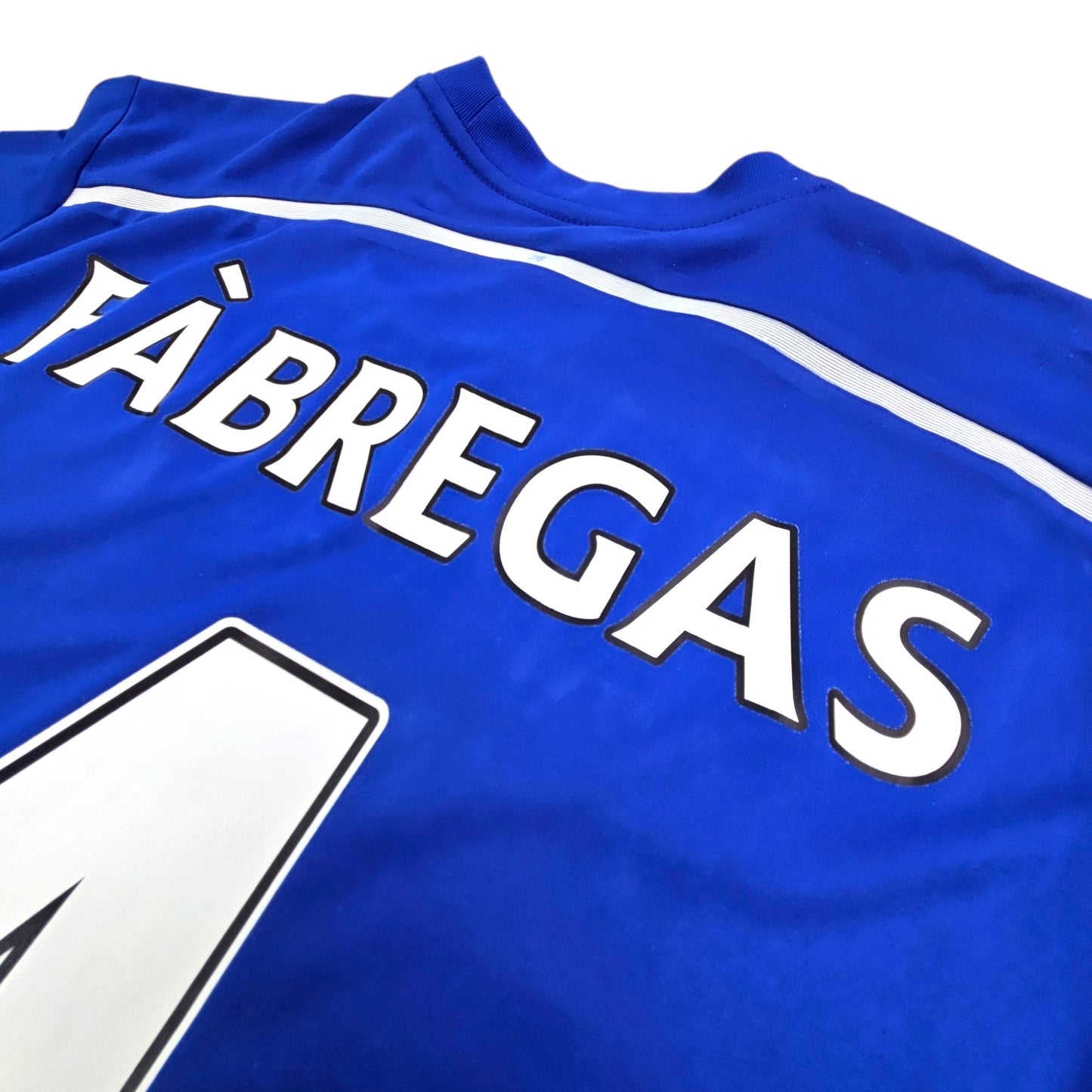 2014/15 Chelsea Home Football Shirt (M) Adidas #4 Fabregas