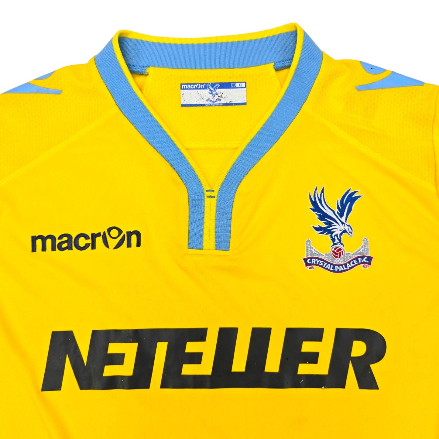 2014/15 Crystal Palace Away Football Shirt (XL) Macron #11 Zaha