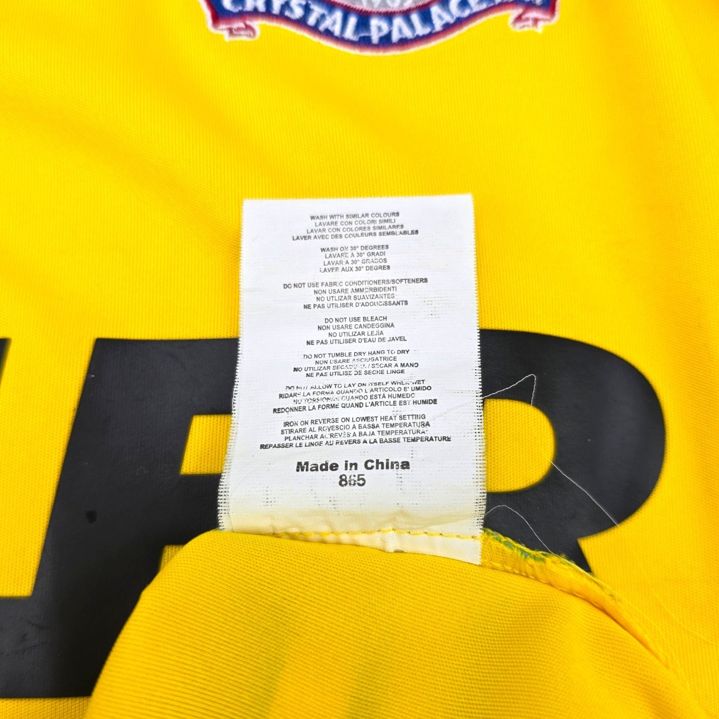 2014/15 Crystal Palace Away Football Shirt (XL) Macron #11 Zaha
