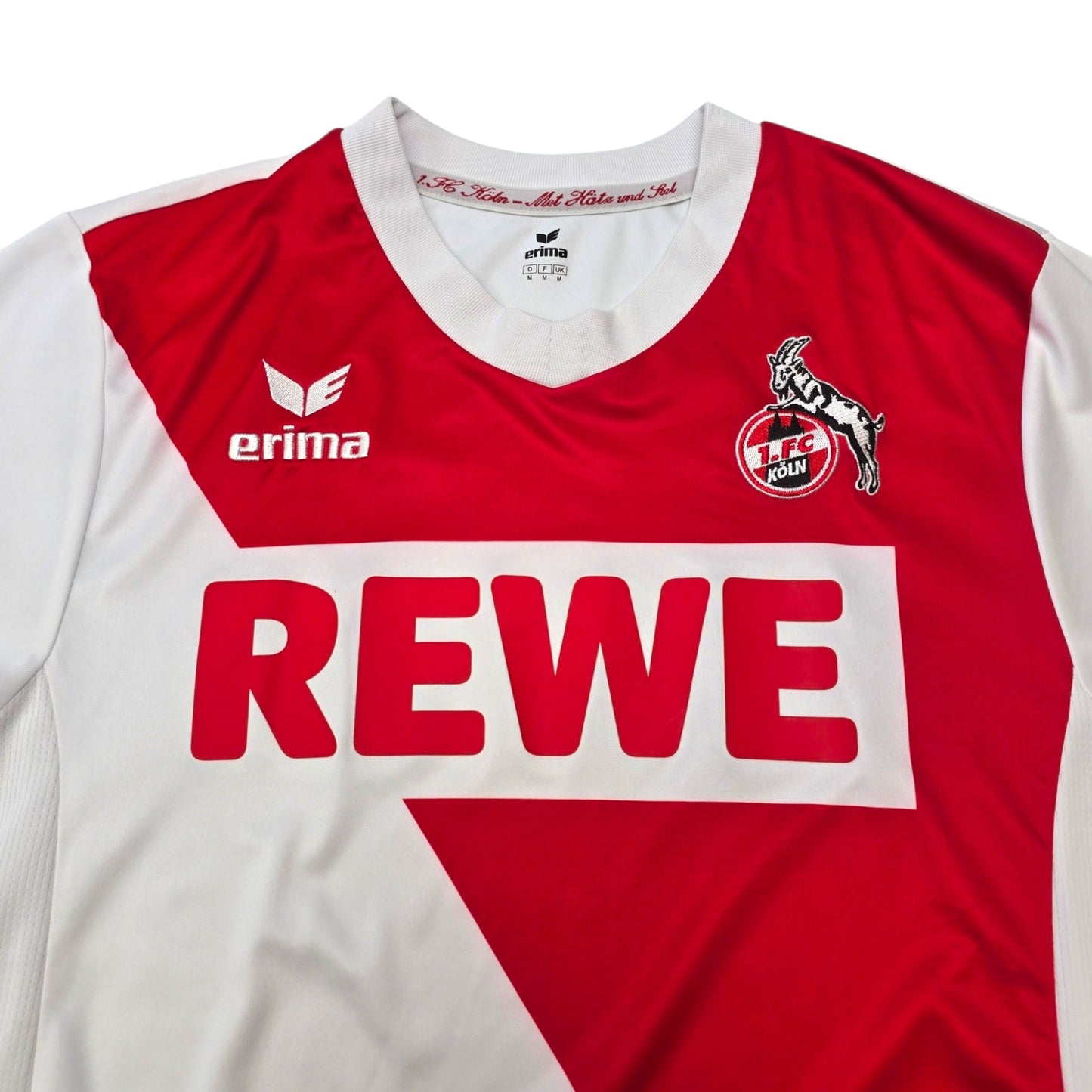 2014/15 FC Köln Home Football Shirt (M) Erima