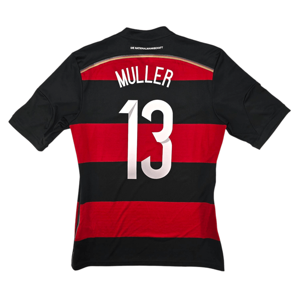 2014/15 Germany Away Football Shirt (M) Adidas #13 Muller