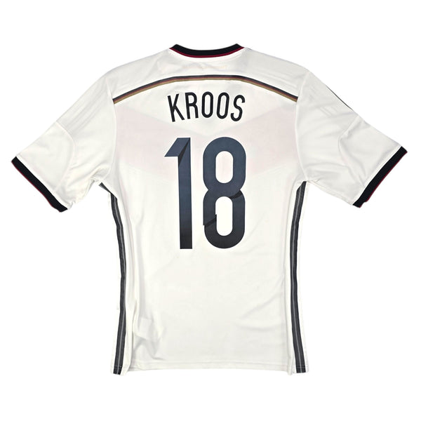 2014/15 Germany Home Football Shirt (M) Adidas #18 Kroos