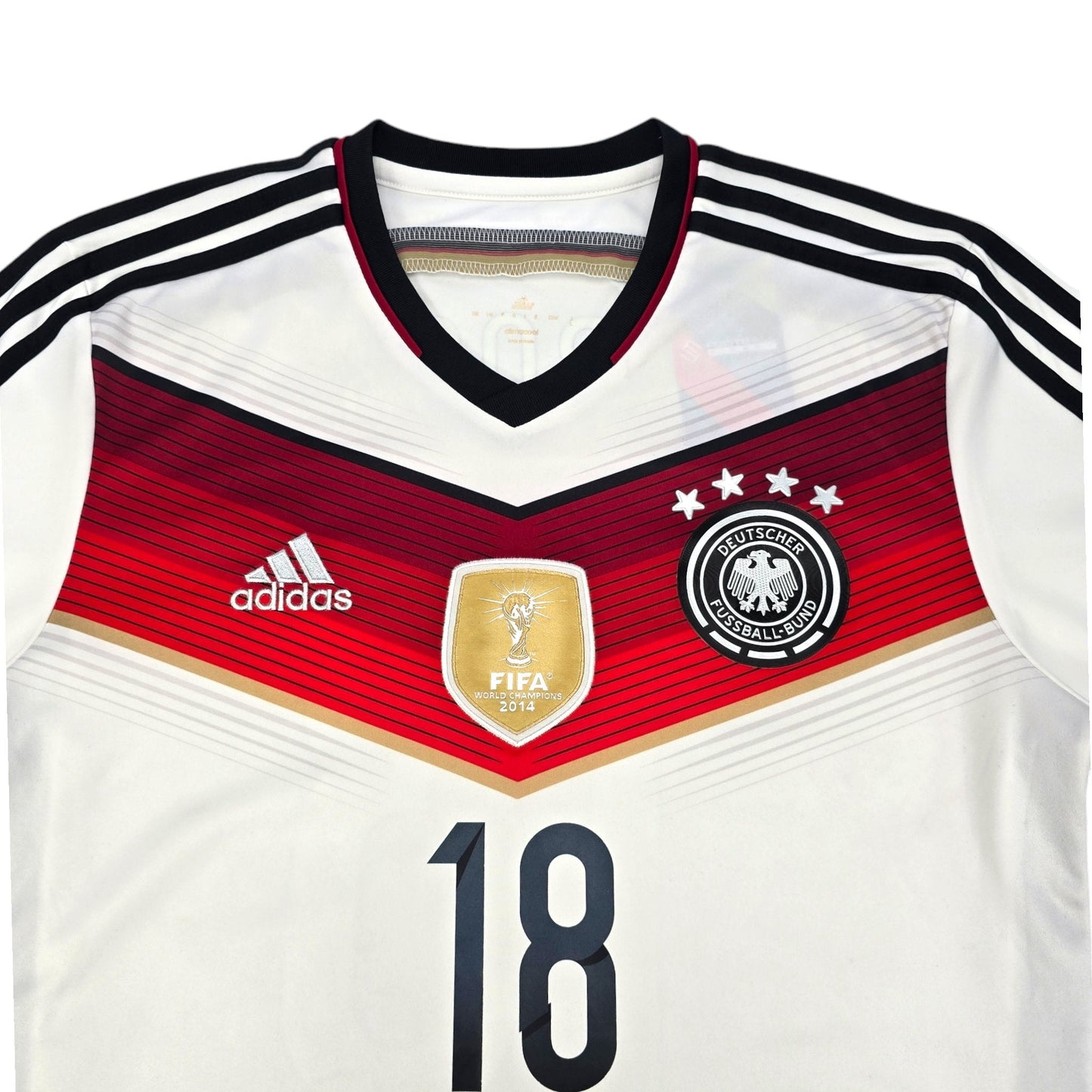 2014/15 Germany Home Football Shirt (M) Adidas #18 Kroos
