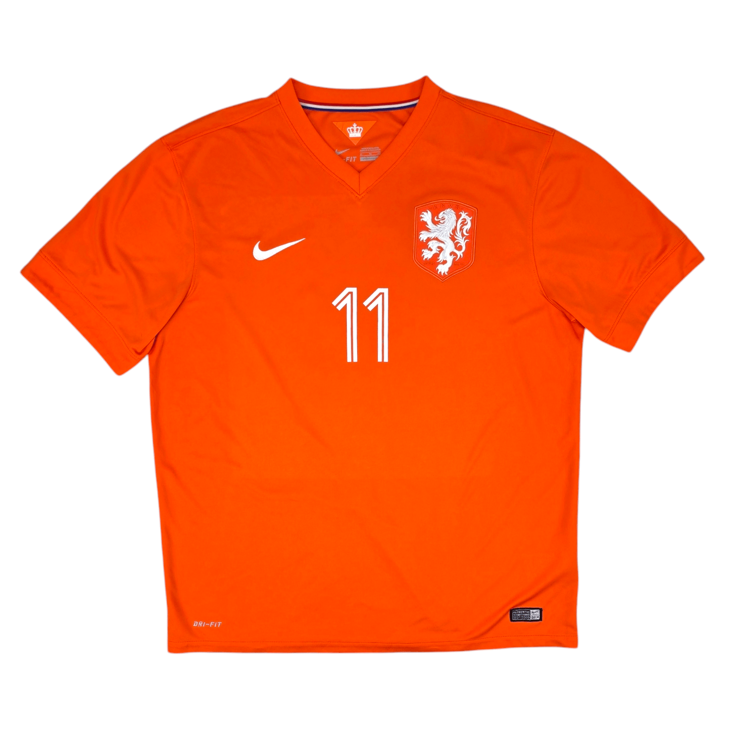 2014/15 Holland Home Football Shirt (XL) Nike #11 Robben