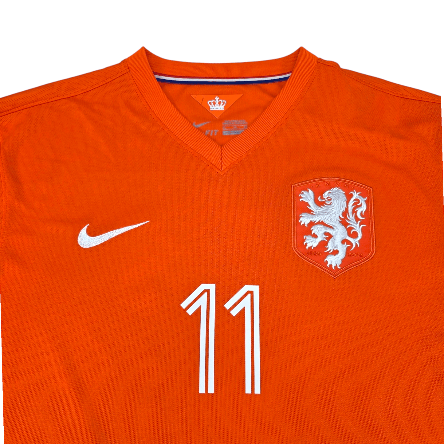 2014/15 Holland Home Football Shirt (XL) Nike #11 Robben