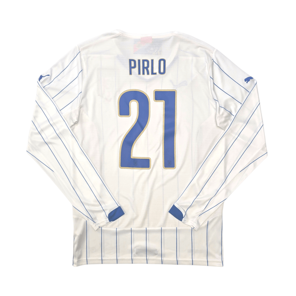 2014/15 Italy Away Football Shirt (M) Puma #21 Pirlo