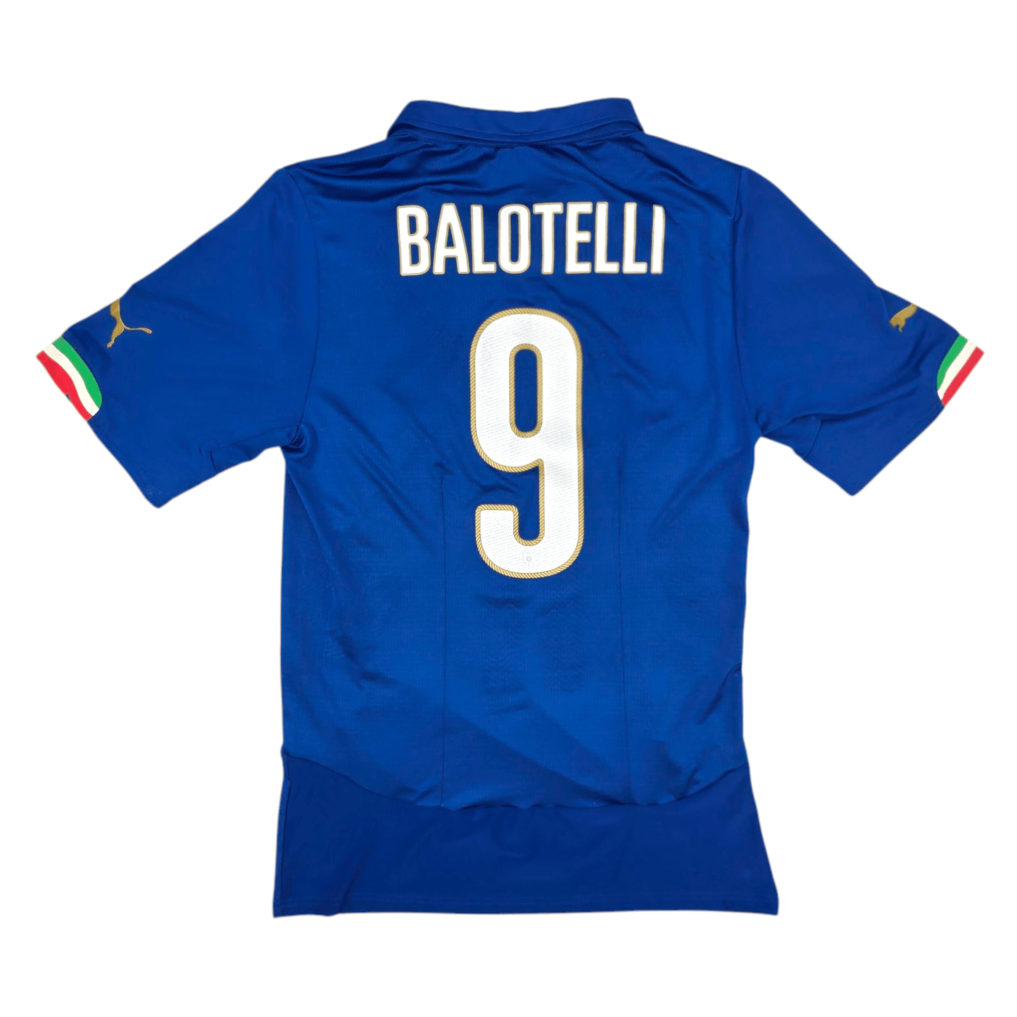 2014/15 Italy Home Football Shirt (L) Puma #9 Balotelli
