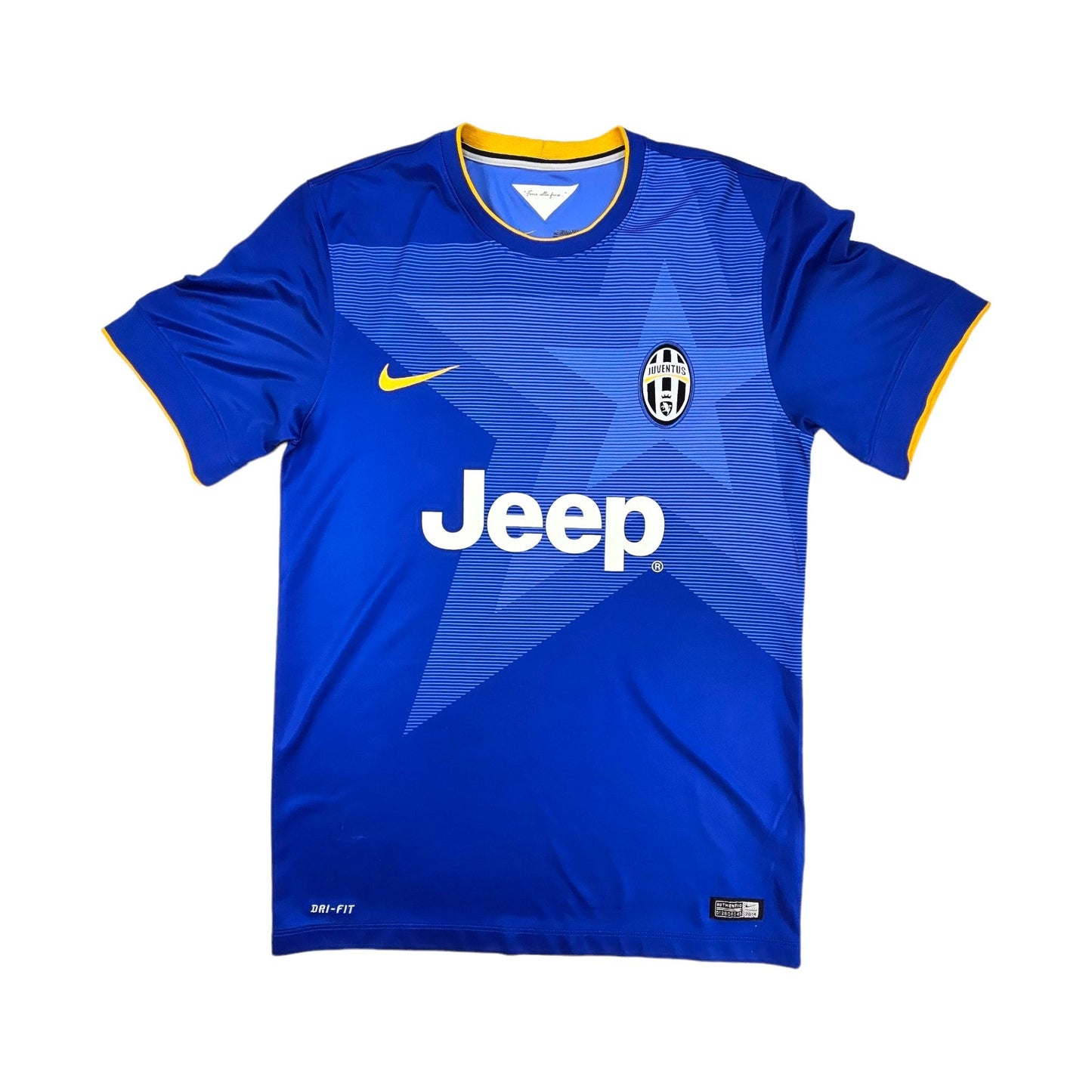 2014/15 Juventus Away Football Shirt (S) Nike #10 Tevez