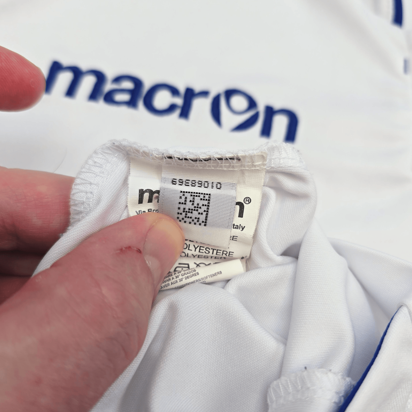 2014/15 Leeds United Home Football Shirt (L) Macron