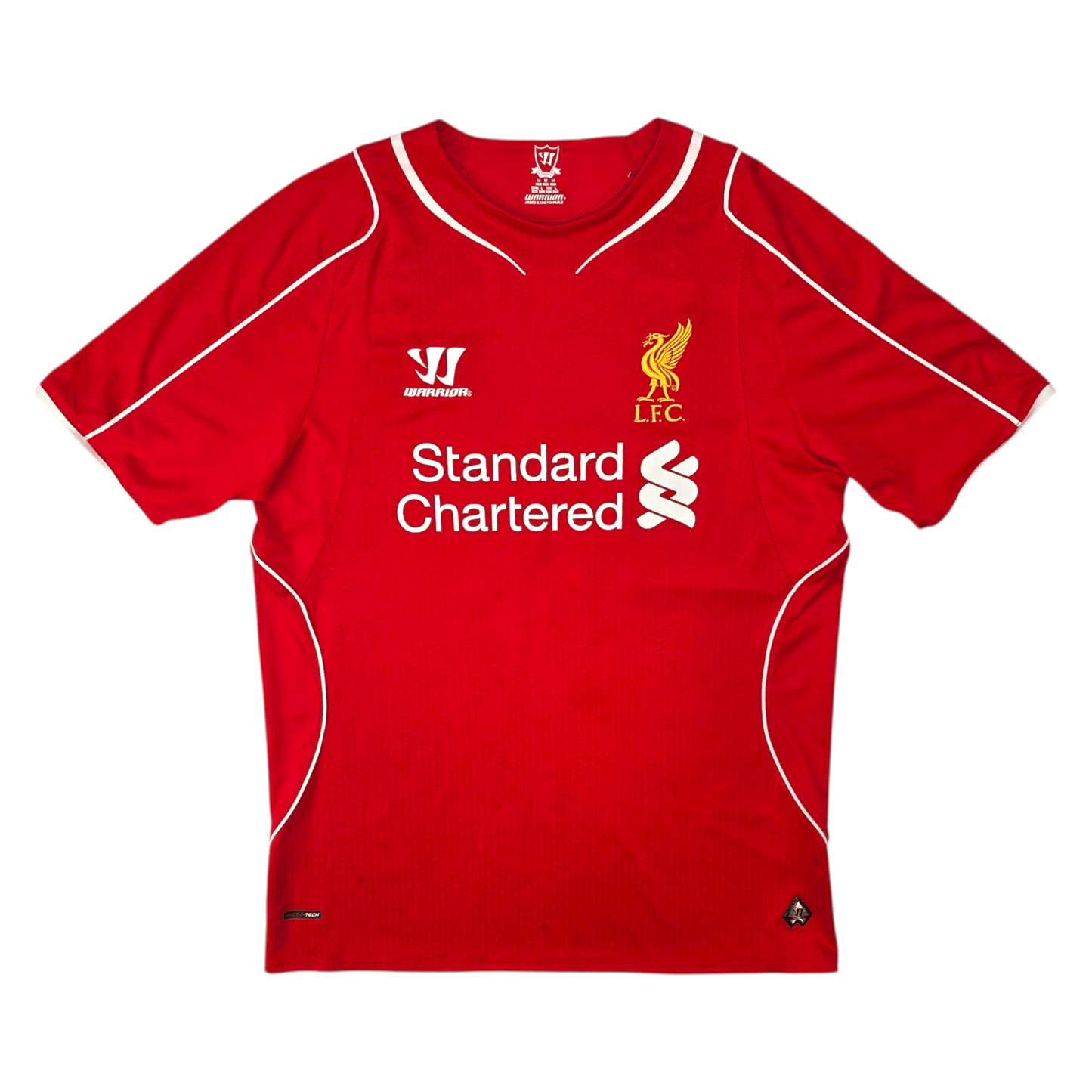 2014/15 Liverpool Home Football Shirt (M) Warrior #8 Gerrard