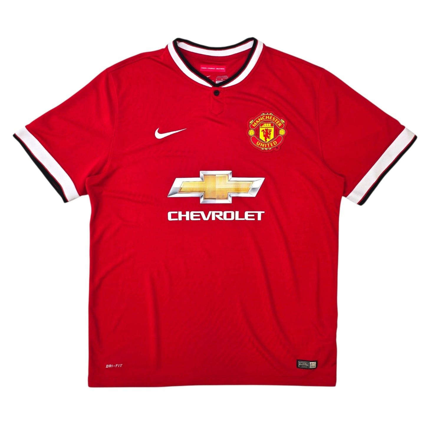 2014/15 Manchester United Home Football Shirt (XL) Nike