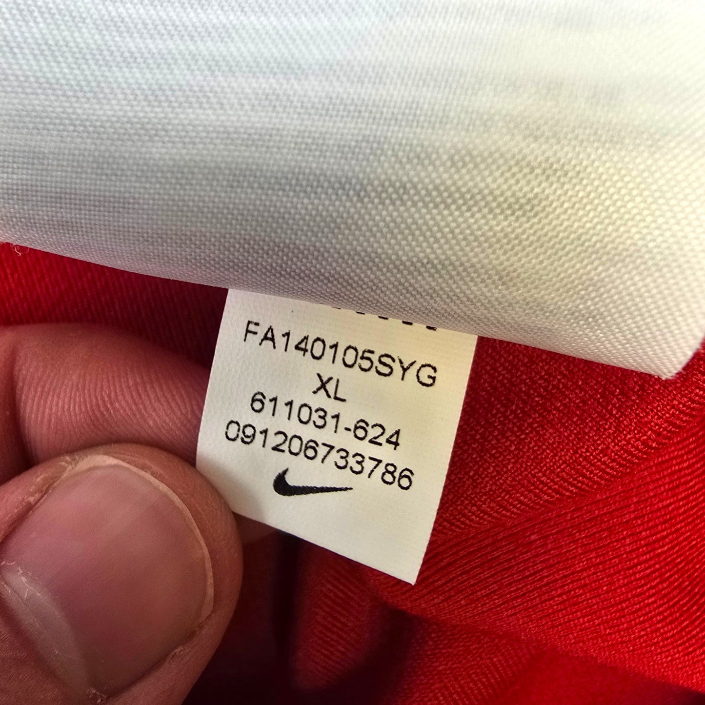 2014/15 Manchester United Home Football Shirt (XL) Nike