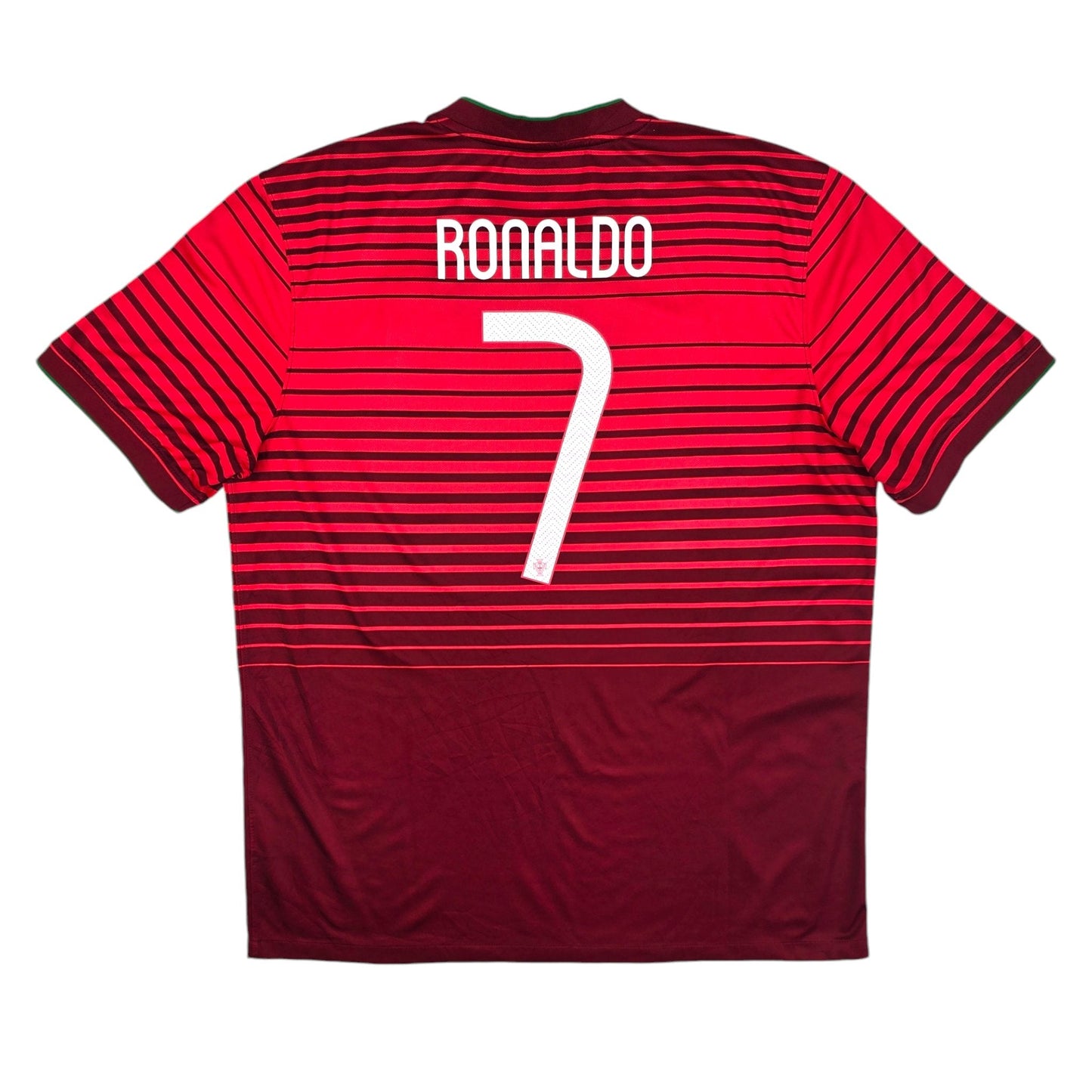 2014/15 Portugal Home Football Shirt (XL) Nike #7 Ronaldo