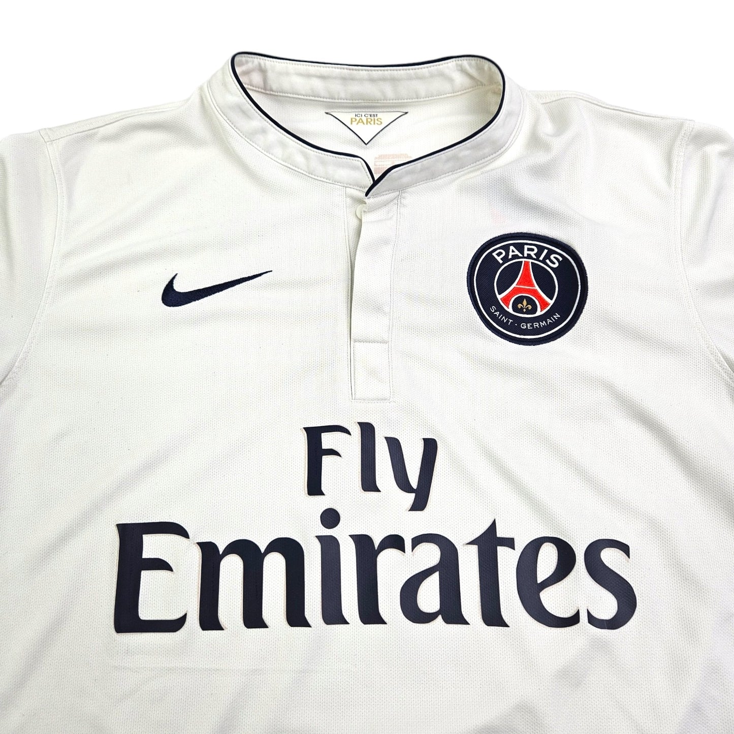 2014/15 PSG Away Football Shirt (L) Nike #2 T.Silva