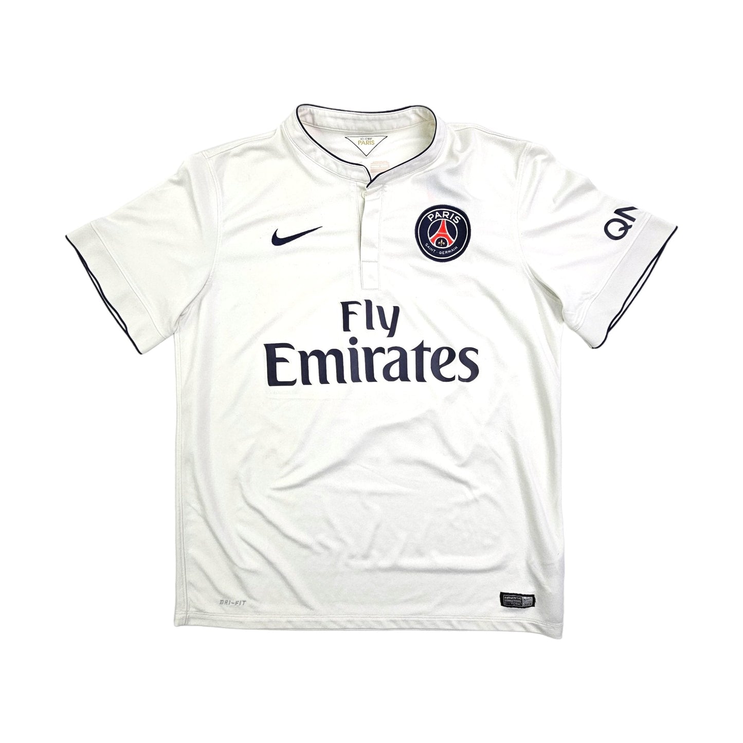 2014/15 PSG Away Football Shirt (L) Nike #2 T.Silva