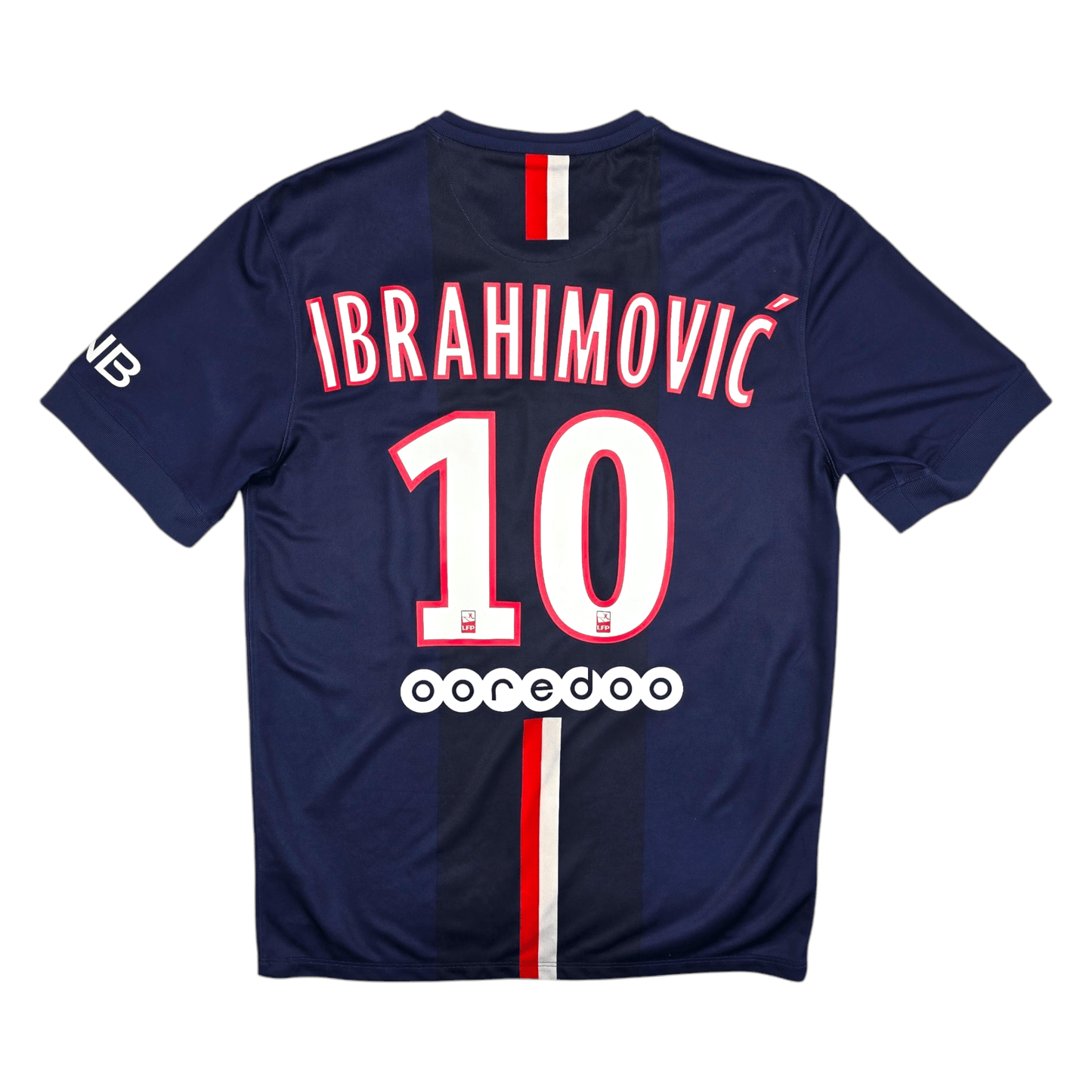 2014/15 PSG Home Football Shirt (M) Nike #10 Ibrahimovic