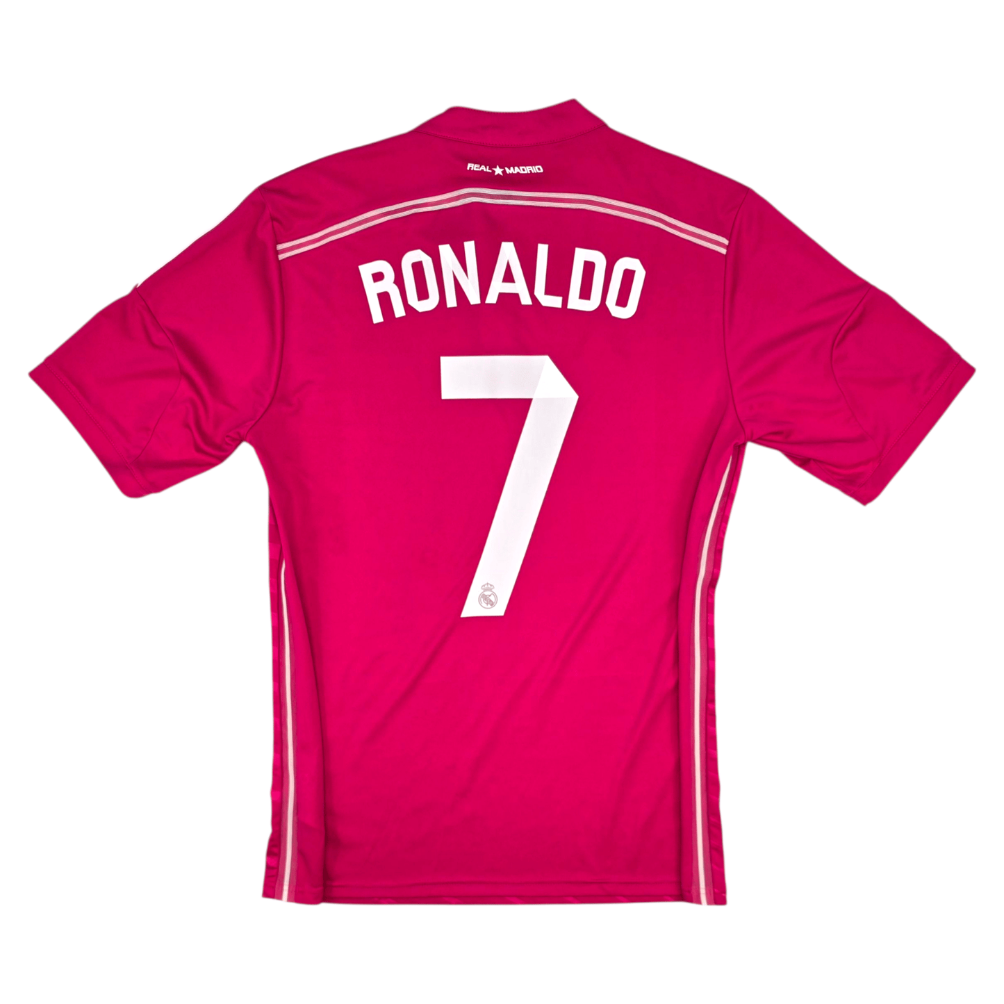 2014/15 Real Madrid Away Football Shirt (M) Adidas #7 Ronaldo