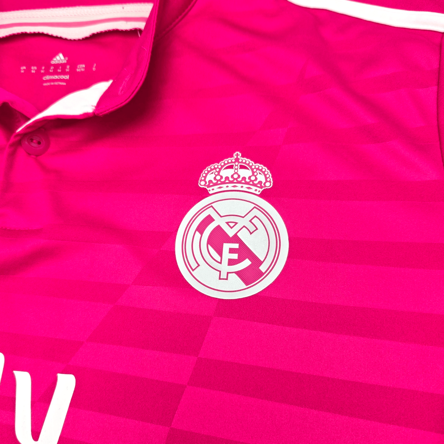 2014/15 Real Madrid Away Football Shirt (M) Adidas #7 Ronaldo