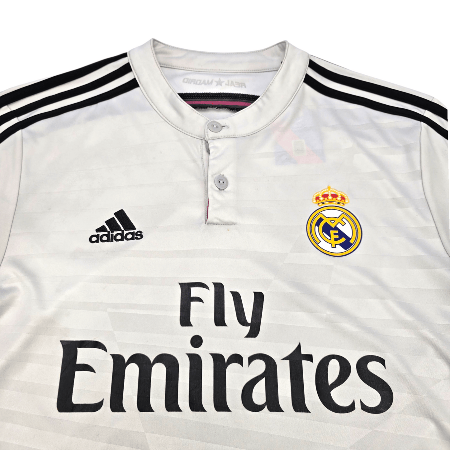 2014/15 Real Madrid Home Football Shirt (L) Adidas #7 Ronaldo