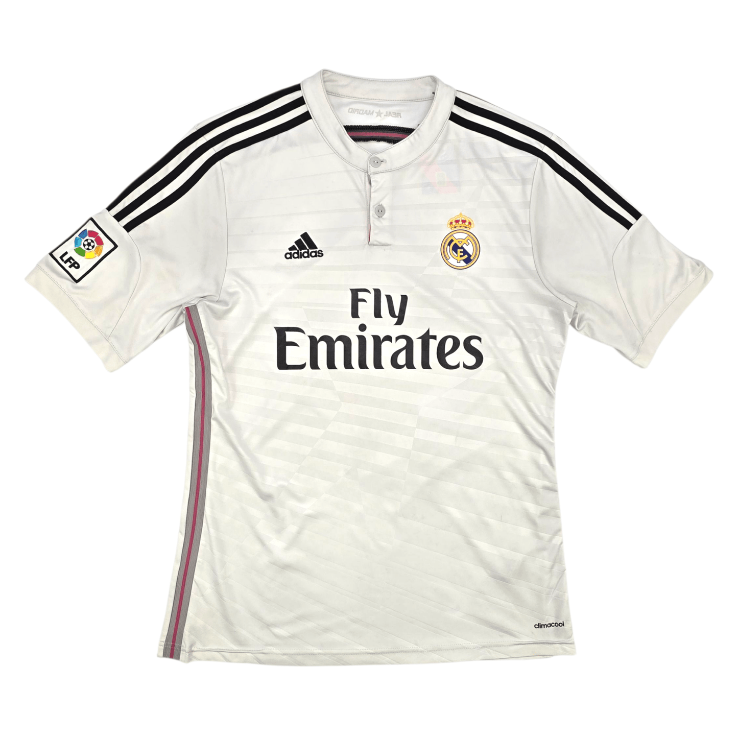2014/15 Real Madrid Home Football Shirt (L) Adidas #7 Ronaldo