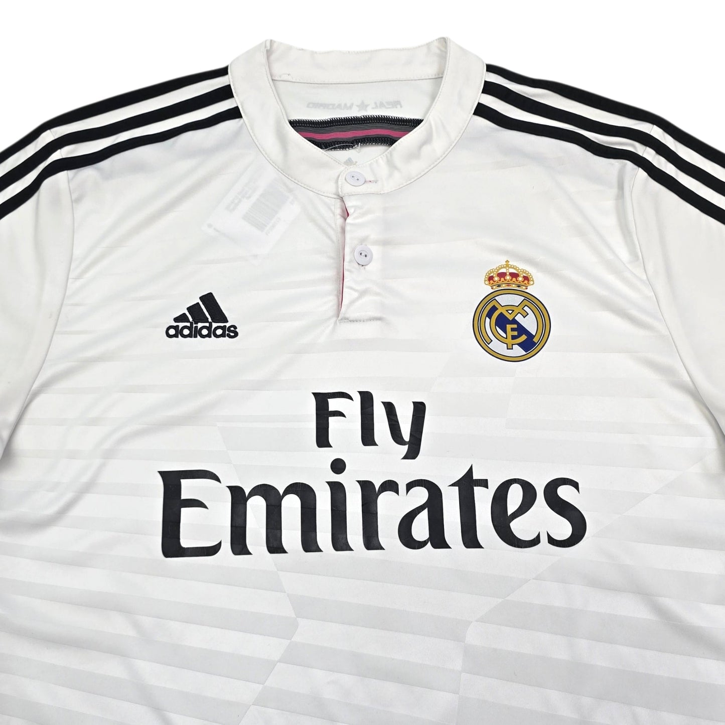 2014/15 Real Madrid Home Football Shirt (L) Adidas #7 Ronaldo