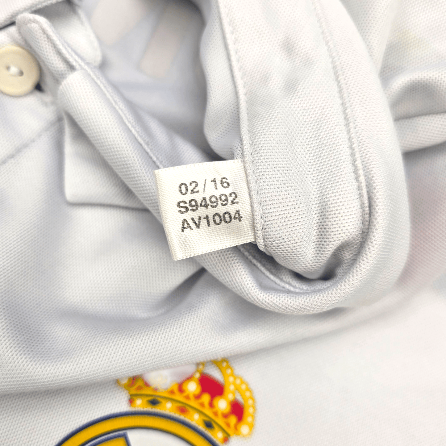 2014/15 Real Madrid Home Football Shirt (M) Adidas #7 Ronaldo