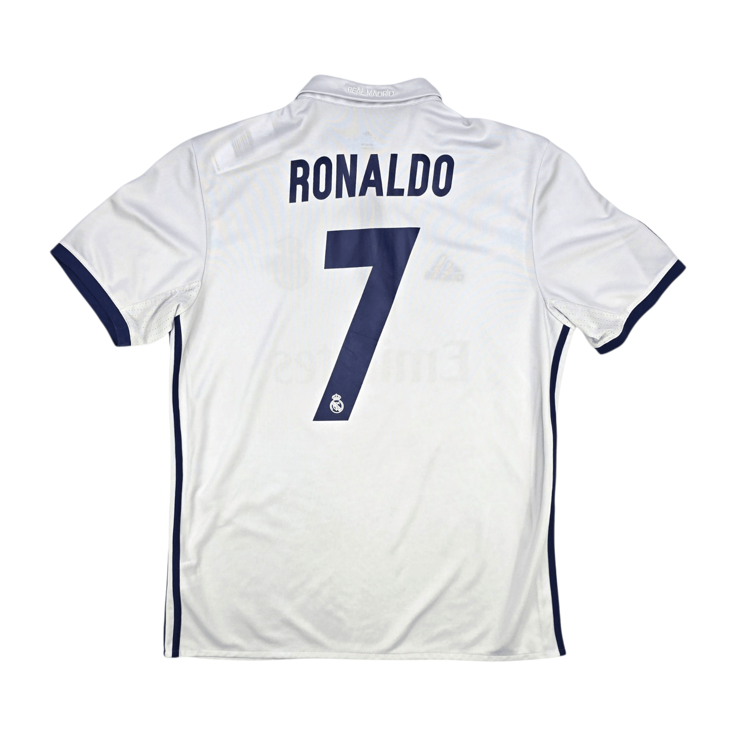 2014/15 Real Madrid Home Football Shirt (M) Adidas #7 Ronaldo